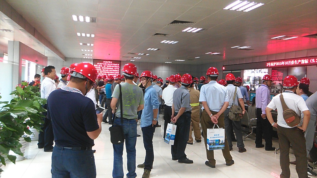 高炉现场参观2 高炉现场参观2